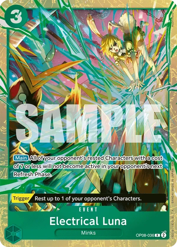 Electrical Luna 「OP08-036」 — Premium Card Collection -Best Selection Vol.5- aa「EN」
