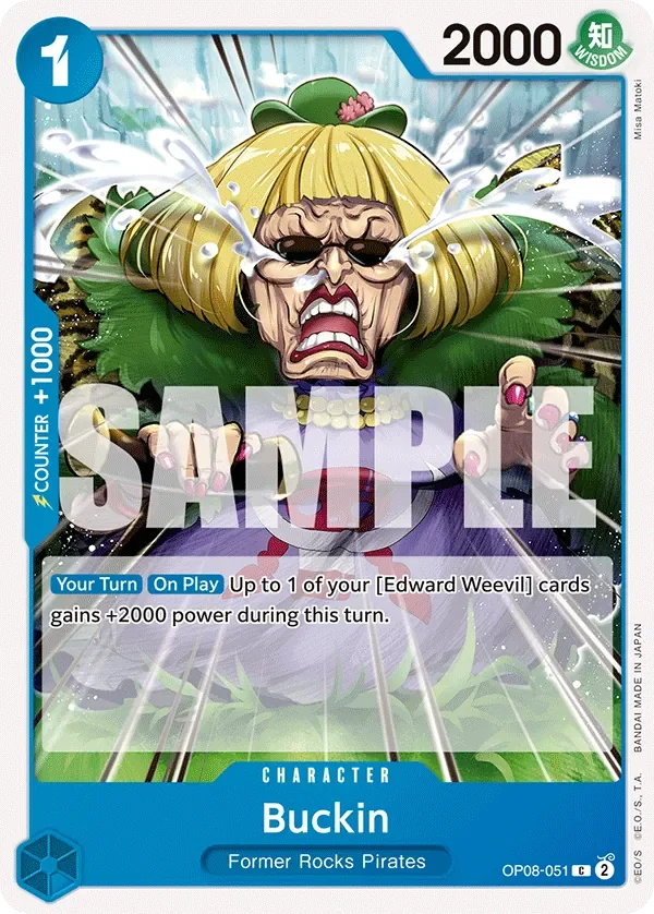 Buckin 「OP08-051」「EN」