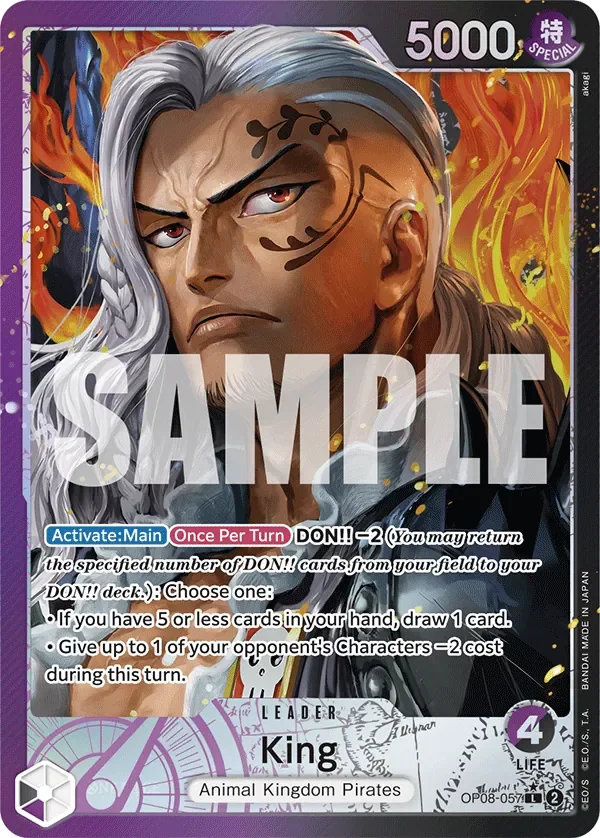 King 「OP08-057」 — Two Legends aa「EN」