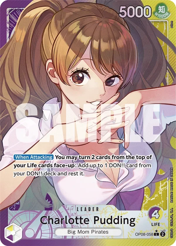Charlotte Pudding 「OP08-058」 — Two Legends aa「EN」