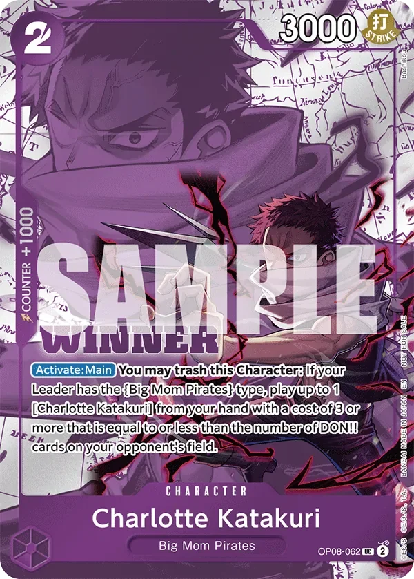 Charlotte Katakuri 「OP08-062」 — Tournament Pack 2025 Vol.3 fa「EN」