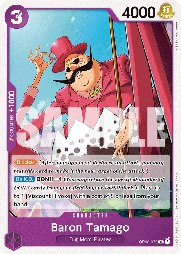Baron Tamago 「OP08-070」「EN」