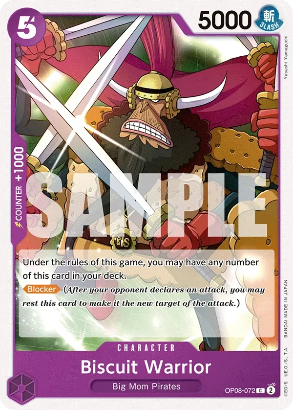 Biscuit Warrior 「OP08-072」「EN」