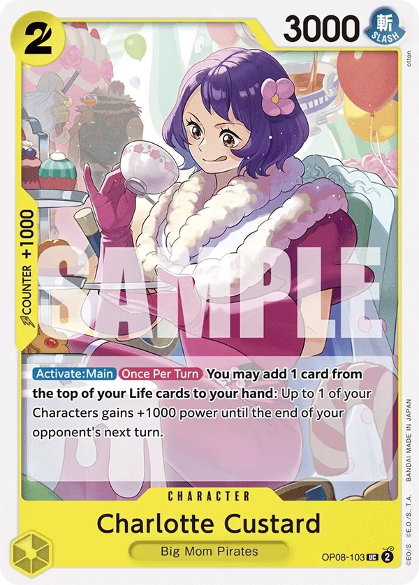 Charlotte Custard 「OP08-103」「EN」