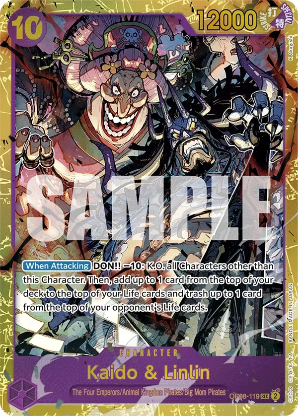Kaido & Linlin 「OP08-119」「EN」