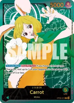 Carrot 「OP08-021」 — Anime 25th Collection「EN」