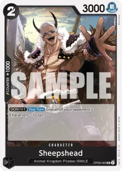 Sheepshead 「OP08-083」「EN」