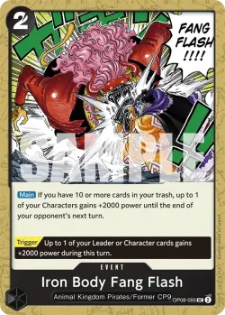 Iron Body Fang Flash 「OP08-095」「EN」