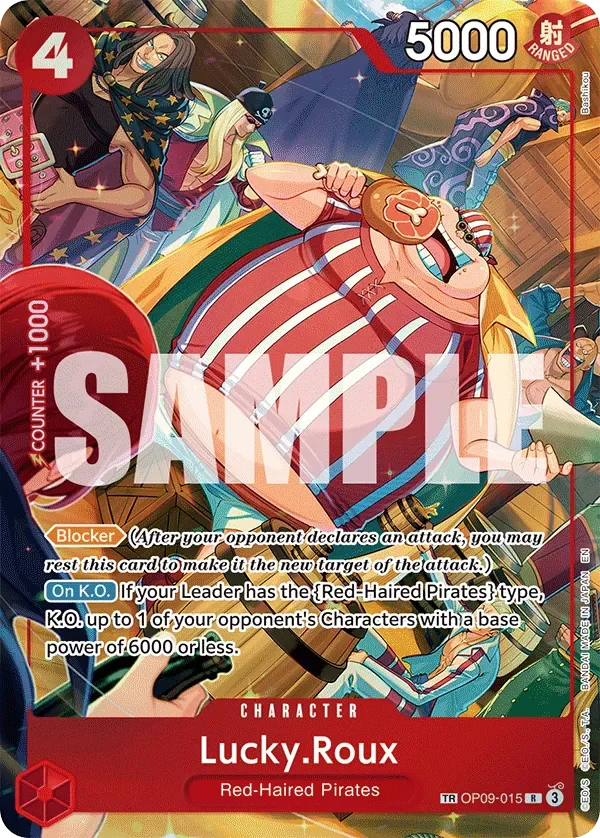 Lucky.Roux 「OP09-015」 — A Fist of Divine Speed aa「EN」