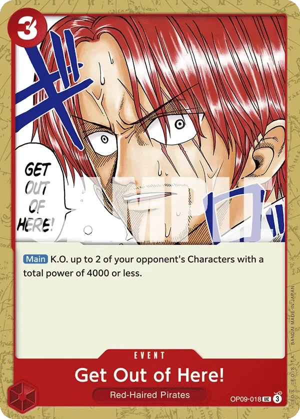 Get Out of Here! 「OP09-018」「EN」