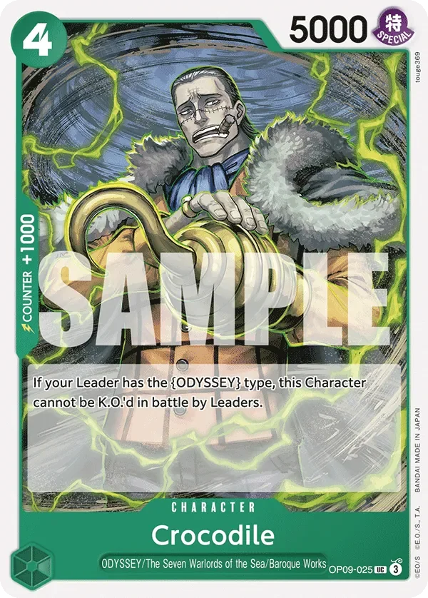 Crocodile 「OP09-025」「EN」