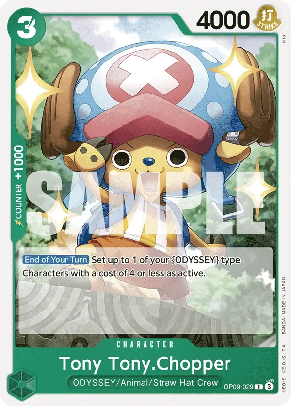 Tony Tony.Chopper 「OP09-029」「EN」