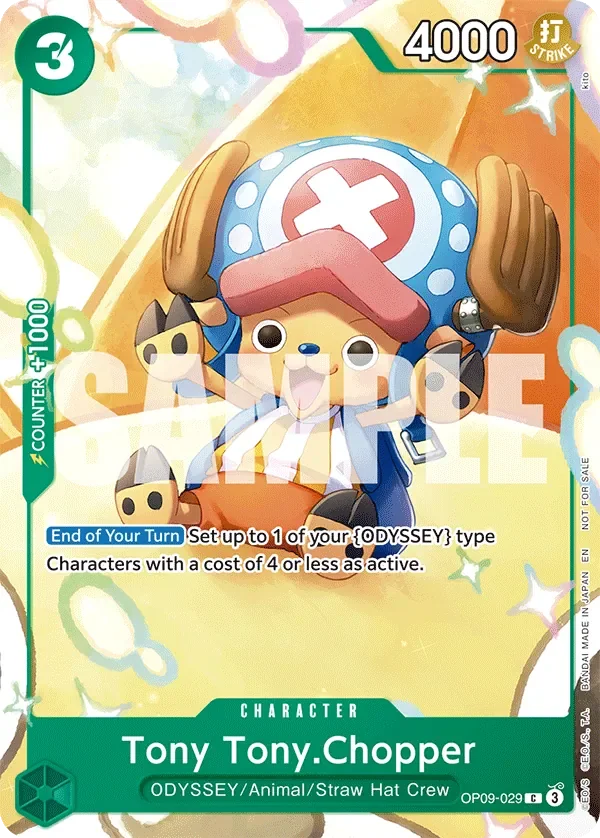 Tony Tony.Chopper 「OP09-029」 — Misc. Promos aa「EN」