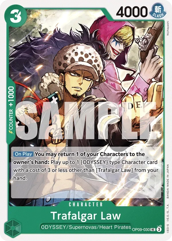 Trafalgar Law 「OP09-030」「EN」