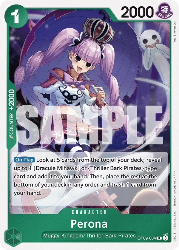 Perona 「OP09-034」「EN」