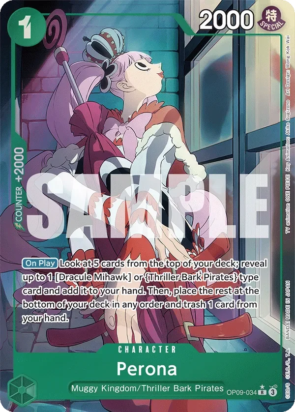 Perona 「OP09-034」 — Emperors in the New World aa「EN」