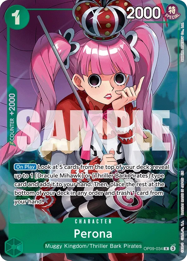 Perona 「OP09-034」 — Misc. Promos aa「EN」