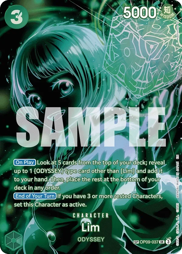 Lim 「OP09-037」 — Legacy of the Master「EN」