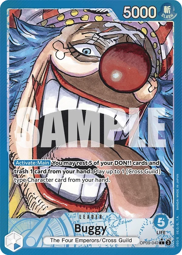 Buggy 「OP09-042」 — Emperors in the New World aa「EN」