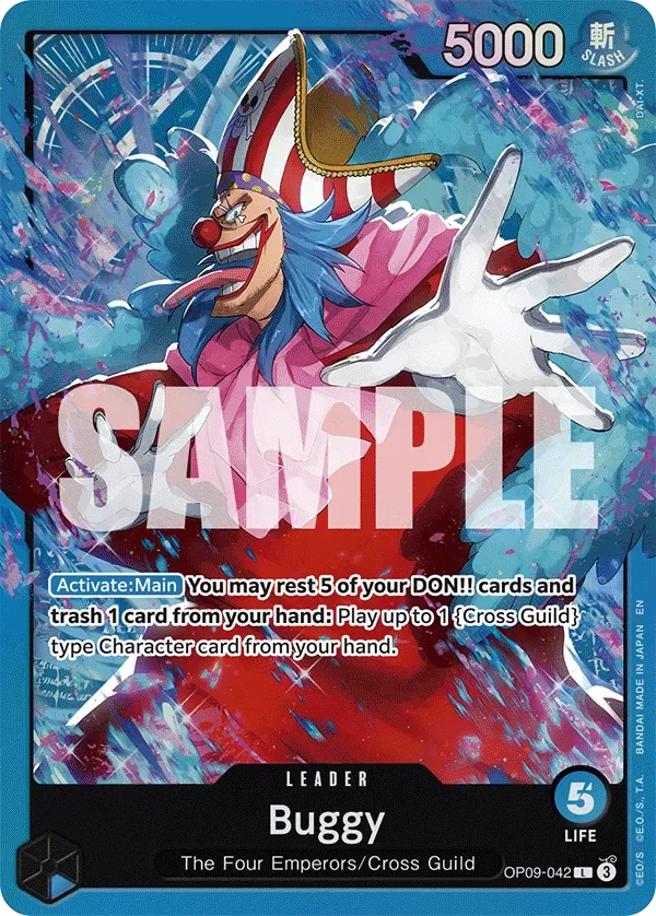 Buggy 「OP09-042」 — BLUE Buggy「EN」