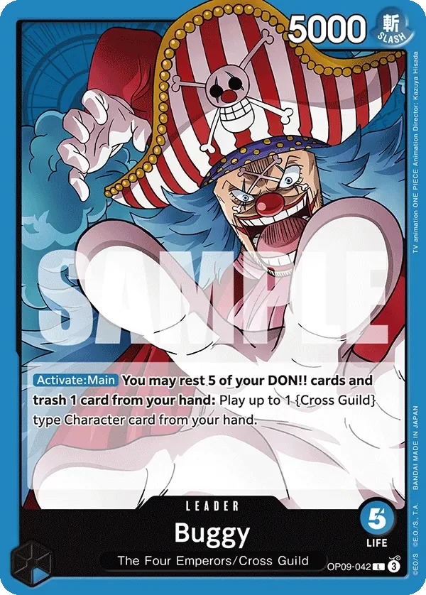 Buggy 「OP09-042」 — English Version 2nd Anniversary Set aa「EN」