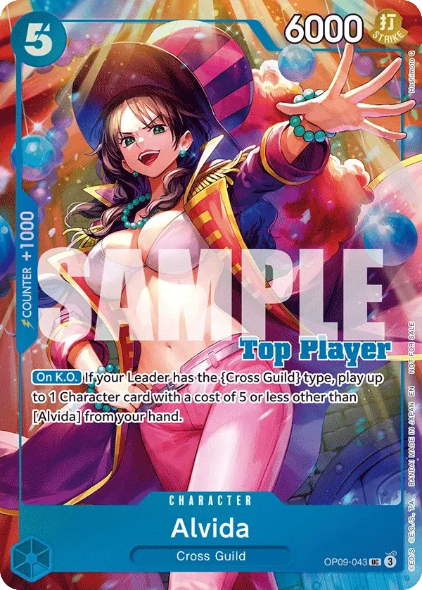 Alvida 「OP09-043」 — CS 25–26 Top Player Pack Vol.2 aa「EN」