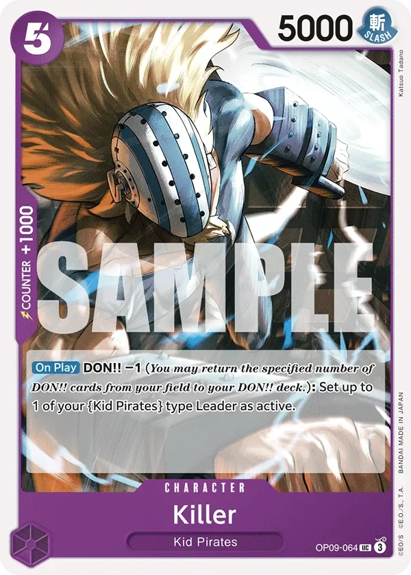 Killer 「OP09-064」「EN」