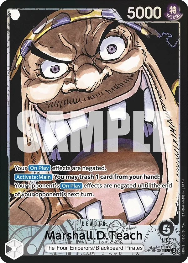 Marshall.D.Teach 「OP09-081」 — Emperors in the New World aa「EN」