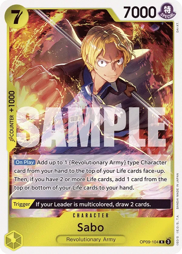 Sabo 「OP09-104」「EN」