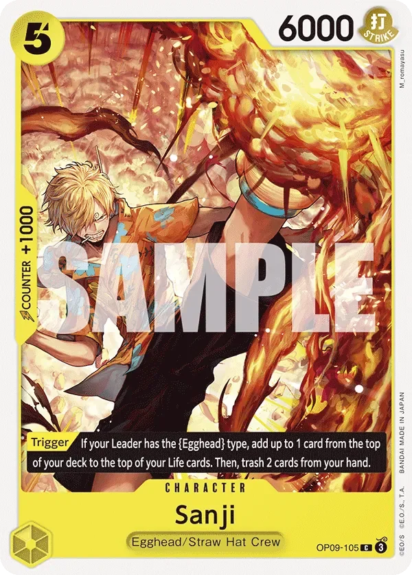 Sanji 「OP09-105」「EN」