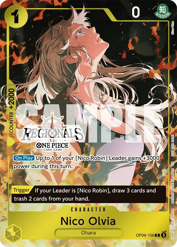 Nico Olvia 「OP09-106」 — Regional Participation Pack 2025 Vol.1「EN」