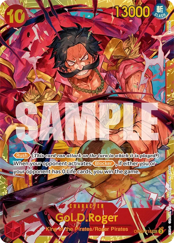 Gol.D.Roger 「OP09-118」「EN」