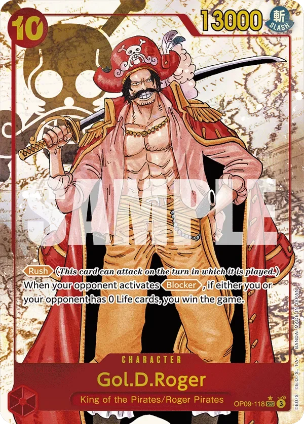 Gol.D.Roger 「OP09-118」 — Emperors in the New World aa「EN」