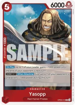 Yasopp 「OP09-013」「EN」