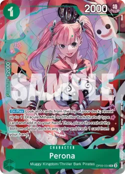Perona 「OP09-034」 — One Piece Heroines Campaign Dash Pack aa「EN」