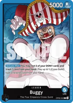 Buggy 「OP09-042」 — English Version 2nd Anniversary Set aa「EN」
