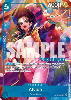 Alvida 「OP09-043」 — CS 25–26 Top Player Pack Vol.2 aa「EN」