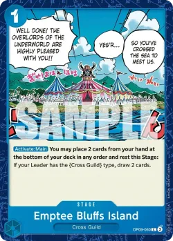 Emptee Bluffs Island 「OP09-060」「EN」