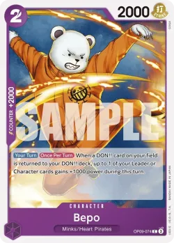Bepo 「OP09-074」「EN」