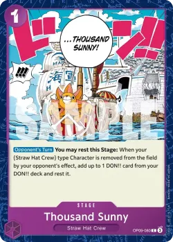Thousand Sunny 「OP09-080」「EN」