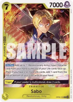 Sabo 「OP09-104」「EN」
