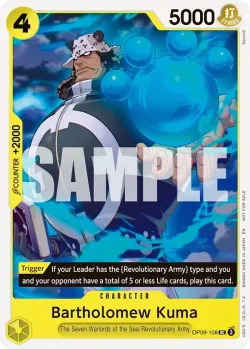 Bartholomew Kuma 「OP09-108」 — Tournament Pack 2025 Vol.4「EN」