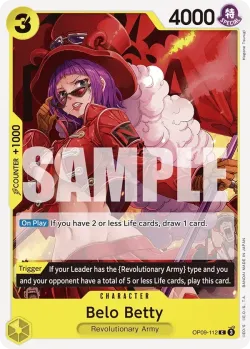 Belo Betty 「OP09-112」「EN」