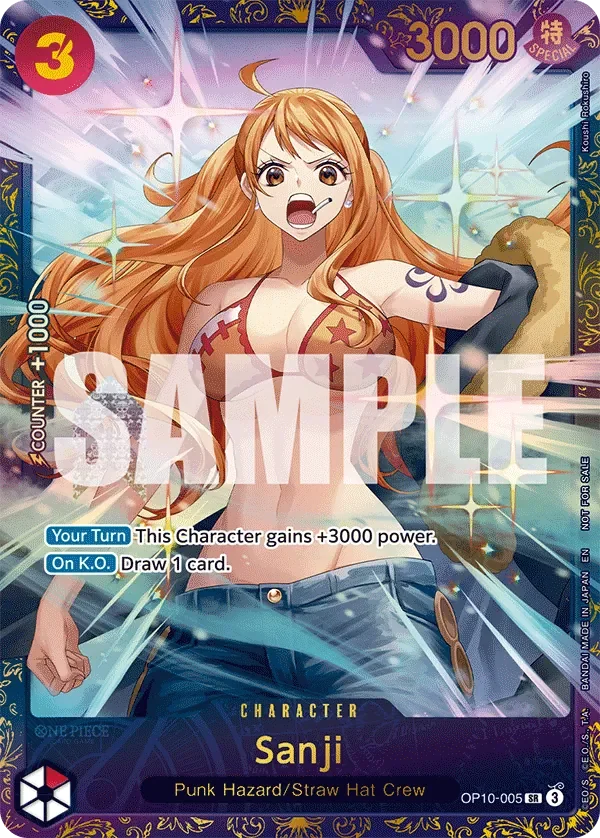 Sanji 「OP10-005」 — Prize Cards aa「EN」