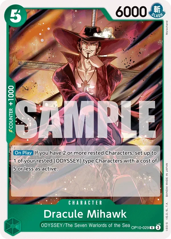 Dracule Mihawk 「OP10-029」「EN」