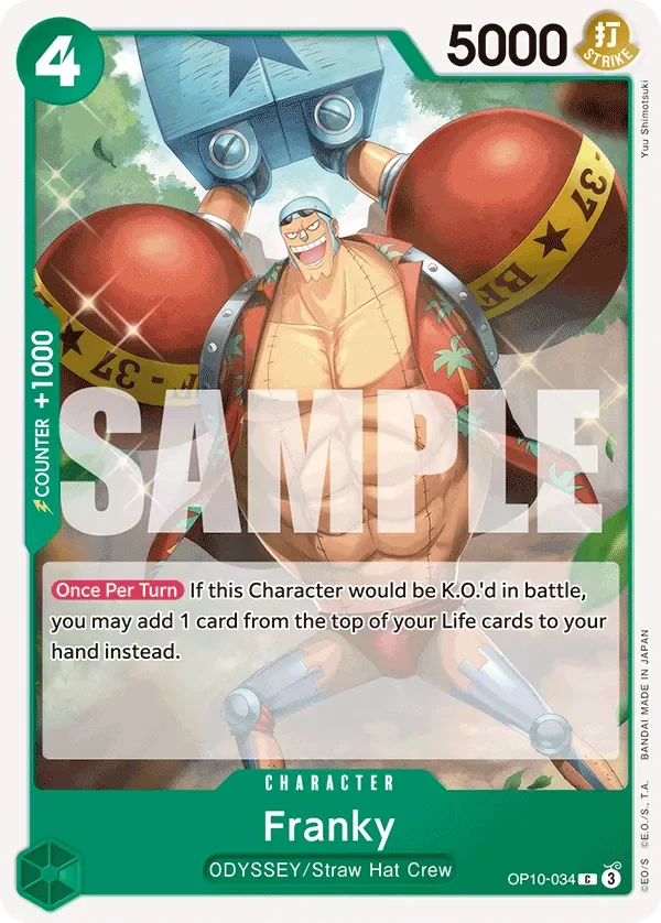Franky 「OP10-034」「EN」