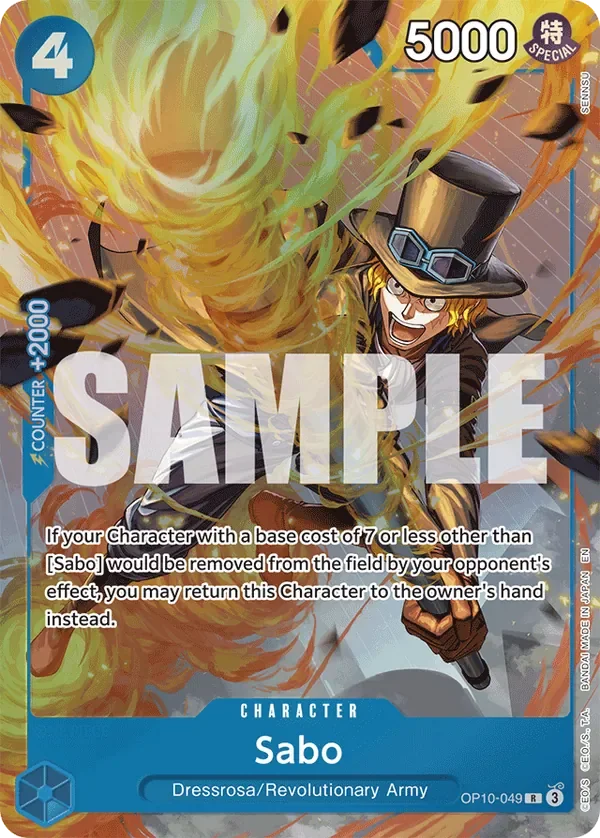 Sabo 「OP10-049」 — Premium Card Collection -Best Selection Vol.4- aa「EN」