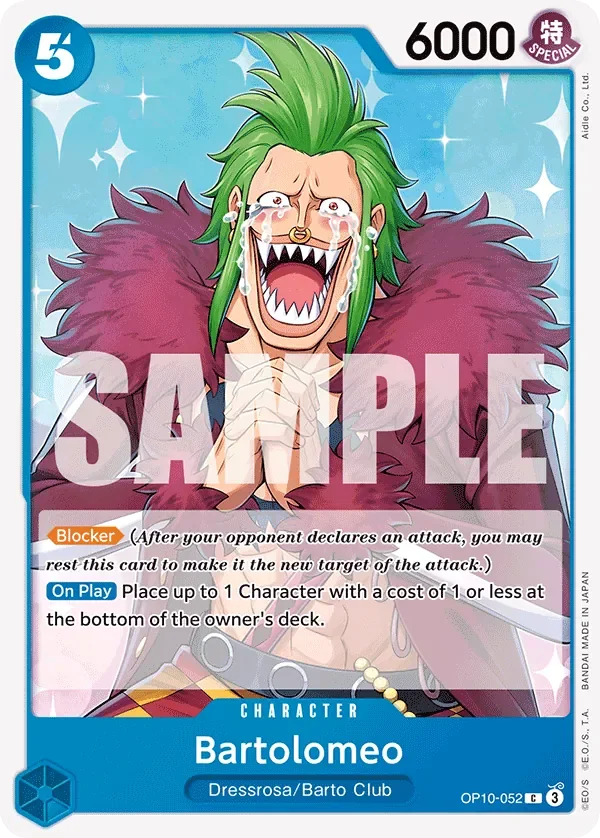 Bartolomeo 「OP10-052」「EN」