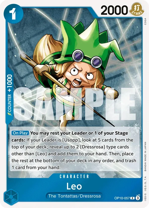 Leo 「OP10-057」 — Premium Card Collection -6 assort vol.1- aa「EN」