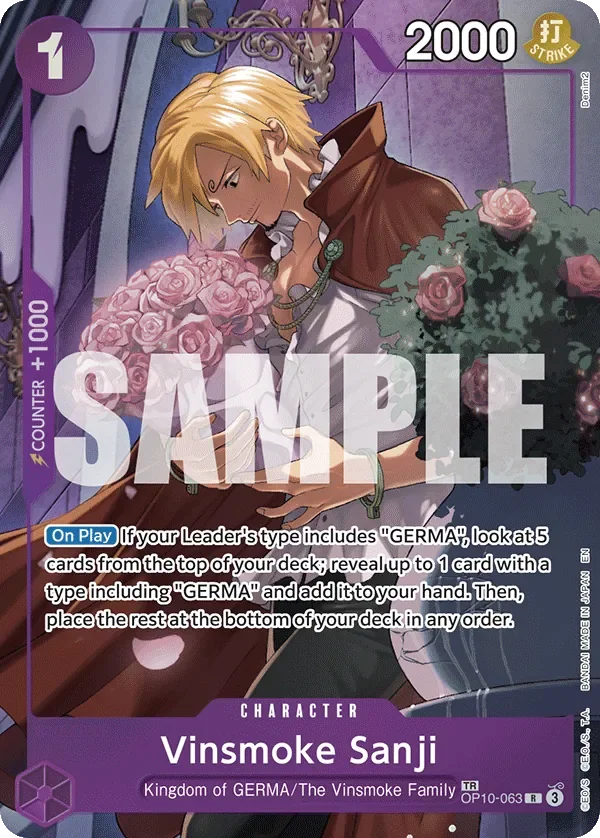 Vinsmoke Sanji 「OP10-063」 — Legacy of the Master aa「EN」